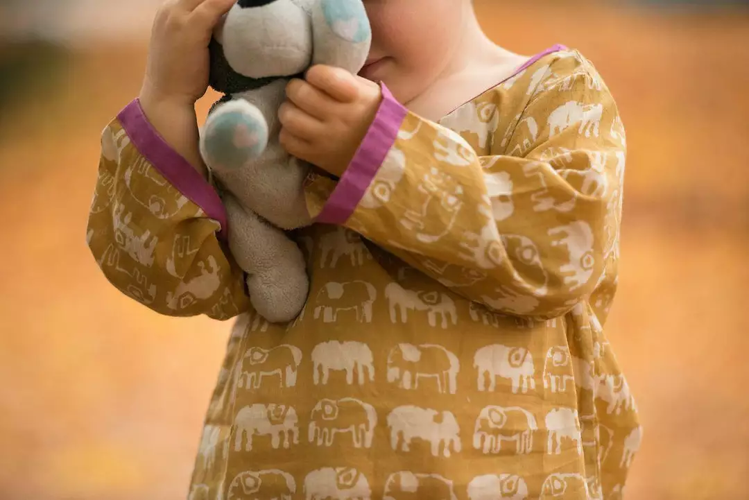 Mirasa Design Baby Elephant Tunic - Forest Yellow 3 Mirasa Design Baby Elephant Tunic - Forest Yellow