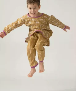 Mirasa Design Baby Elephant Tunic - Forest Yellow 10 Mirasa Design Baby Elephant Tunic - Forest Yellow