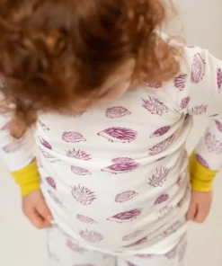 Mirasa Design Kids' Porcupine Pajama Set - Fuchsia + Celery Kids' + Baby 11 Mirasa Design Kids' Porcupine Pajama Set - Fuchsia + Celery Kids' + Baby