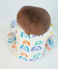 Mirasa Design Baby Footed Rainbow Onesie Kids' + Baby
