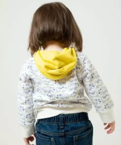 Mirasa Design Baby Hippo + Rhino Hoodie - Celery Kids' + Baby