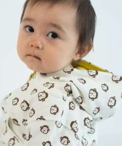 Mirasa Design Baby Monkey Hoodie - Celery Kids' + Baby