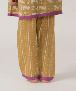 Mirasa Design Baby Stripe Pants - Forest Yellow Kids' + Baby