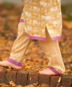 Mirasa Design Baby Stripe Pants - Forest Yellow Kids' + Baby