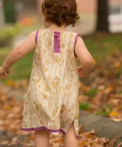 Mirasa Design Baby Vine Dress - Forest Yellow Kids' + Baby