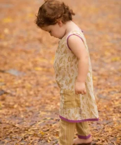 Mirasa Design Baby Vine Dress - Forest Yellow Kids' + Baby