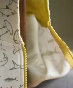 Mirasa Design Kids' + Baby Baby Shark Hoodie - Celery 6 Mirasa Design Kids' + Baby Baby Shark Hoodie - Celery