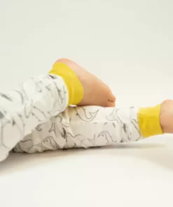 Mirasa Design Kids' + Baby Kids' Shark Pajama Set - Celery 8 Mirasa Design Kids' + Baby Kids' Shark Pajama Set - Celery