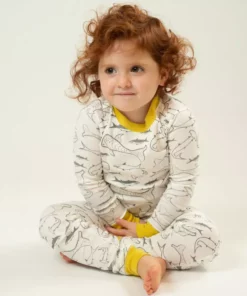 Mirasa Design Kids' + Baby Kids' Shark Pajama Set - Celery 10 Mirasa Design Kids' + Baby Kids' Shark Pajama Set - Celery