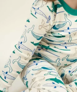Mirasa Design Kids' Whale Pajama Set - Jade Kids' + Baby