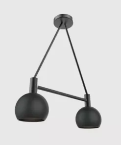 Dounia Home Mishal Chandelier - Gunmetal