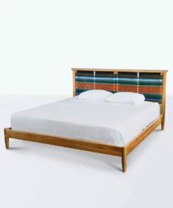Masaya & Co. Monimbo Teak Bed - Mot Mot Furniture