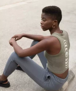 Synergy Organic Clothing Moon Phases Elevate Tank Top - Kalamata Sale