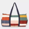 Anchal Multi-Check Weekender Duffel Bag