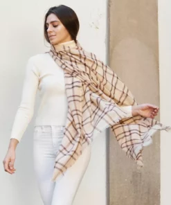 Studio Variously Musturd Merino Wool Scarf