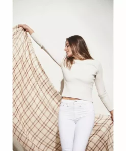 Studio Variously Musturd Merino Wool Scarf