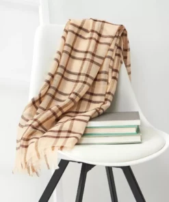 Studio Variously Musturd Merino Wool Scarf