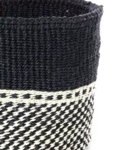 Swahili African Modern Home Goods Mwende Sisal Storage Basket Set