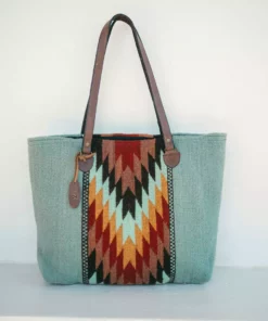 MZ Fair Trade After The Rain Wool Tote Bag