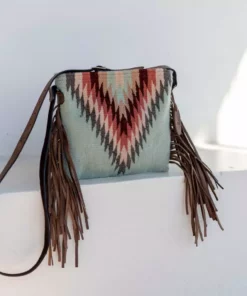 MZ Fair Trade Brisas Wool Fringe Bag Accessories