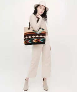 MZ Fair Trade Accessories Great Plains Wool Tote Bag