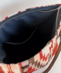 MZ Fair Trade Accessories Ochre + Ash Wool Tote Bag 9 MZ Fair Trade Accessories Ochre + Ash Wool Tote Bag