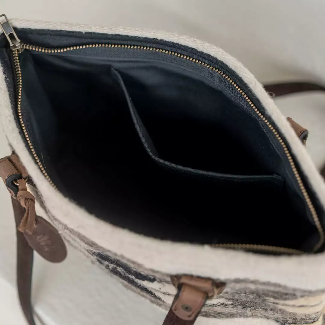 MZ Fair Trade Sands Wool Shoulder Bag Accessories 4 MZ Fair Trade Sands Wool Shoulder Bag Accessories