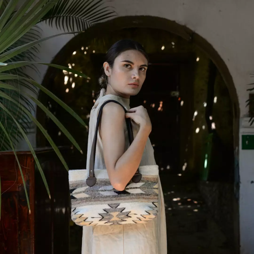 MZ Fair Trade Sands Wool Shoulder Bag Accessories 3 MZ Fair Trade Sands Wool Shoulder Bag Accessories