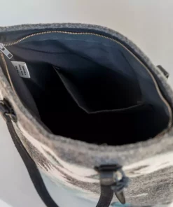 MZ Fair Trade Starlight Wool Bucket Tote Bag