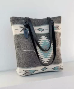 MZ Fair Trade Starlight Wool Bucket Tote Bag