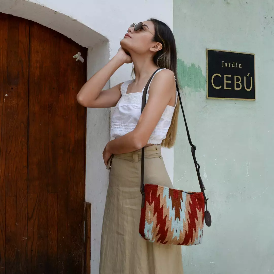 MZ Fair Trade Accessories Sunrise Wool Crossbody Bag 6 MZ Fair Trade Accessories Sunrise Wool Crossbody Bag