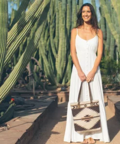 MZ Fair Trade Tierra Wool Bucket Tote Bag Accessories