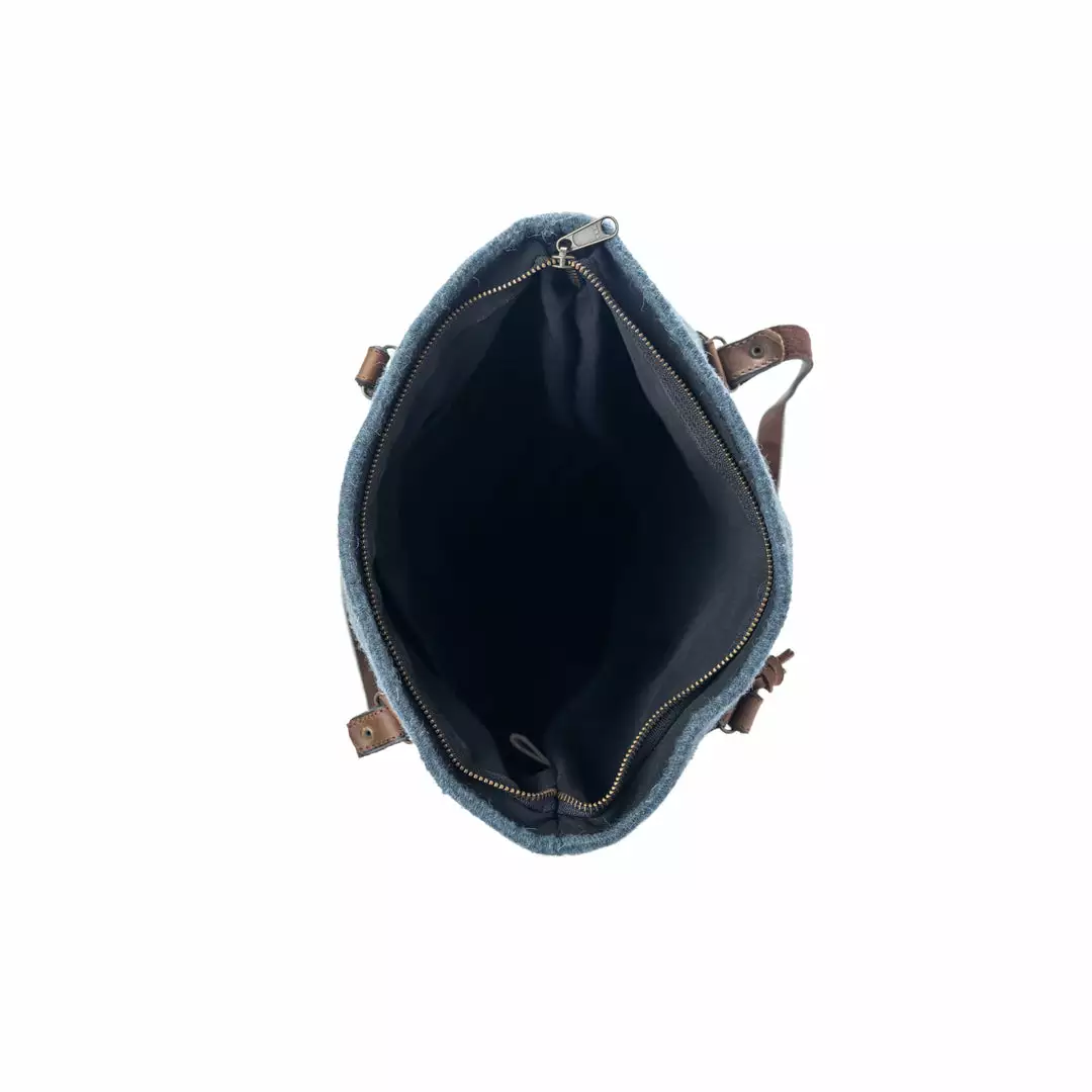 MZ Fair Trade Accessories Waterfall Wool Bucket Tote Bag 4 MZ Fair Trade Accessories Waterfall Wool Bucket Tote Bag