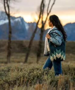 MZ Fair Trade Accessories Waterfall Wool Bucket Tote Bag 8 MZ Fair Trade Accessories Waterfall Wool Bucket Tote Bag