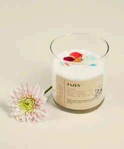 Ritual And Fancy Best Sellers Natural Flower Petal Glass Tumbler Candle - 12 Oz