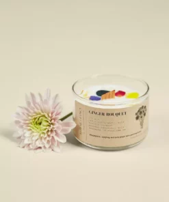 Ritual And Fancy Natural Flower Petal Glass Votive Candle - 5 Oz Best Sellers