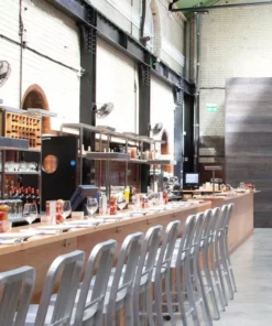 Emeco Furniture Navy Recycled Barstool With Arms 10 Emeco Furniture Navy Recycled Barstool With Arms