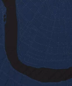 Haptic Lab Home Goods New Orleans Map Throw Quilt