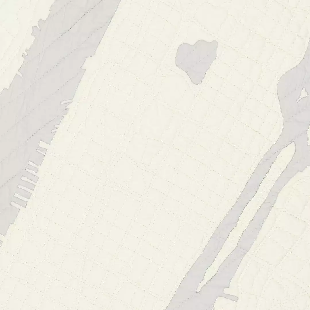 Haptic Lab New York Map Throw Quilt 8 Haptic Lab New York Map Throw Quilt