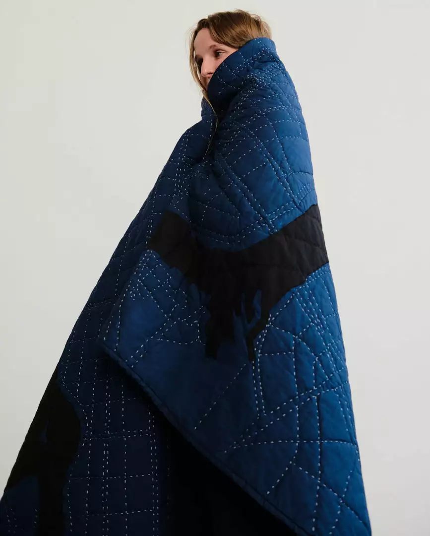 Haptic Lab New York Map Throw Quilt 5 Haptic Lab New York Map Throw Quilt