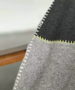 Newly Goods Home Goods Gray Divide Recycled Throw Blanket