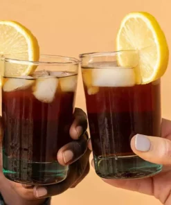 Newly Goods Valencia Recycled Short Dinner Glasses Set Handcrafted