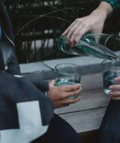 Newly Goods Valencia Recycled Glass Pitcher