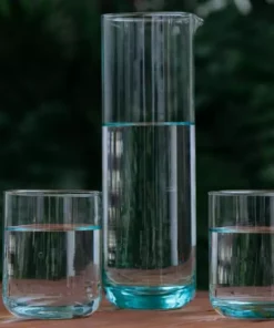 Newly Goods Valencia Recycled Glass Pitcher