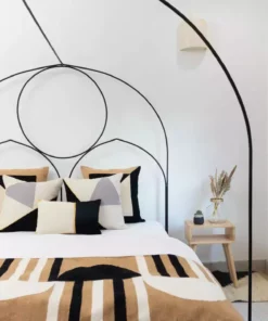 Leah Singh Home Goods Nicole Wool Lumbar Pillow Cover