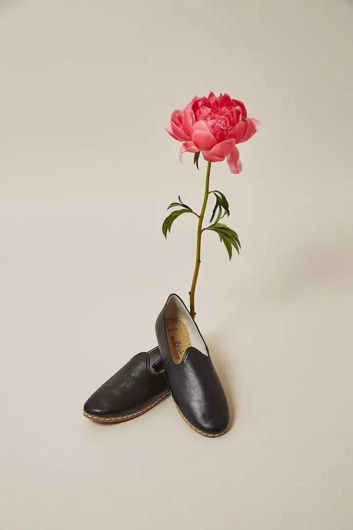 Nida Lu Handmade Men's Emir Loafer - Onyx Handcrafted 3 Nida Lu Handmade Men's Emir Loafer - Onyx Handcrafted