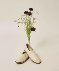 Nida Lu Handmade Women's Lu Loafer - Bone