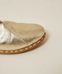 Nida Lu Handmade Shoes Women's Lu Loafer - Gold