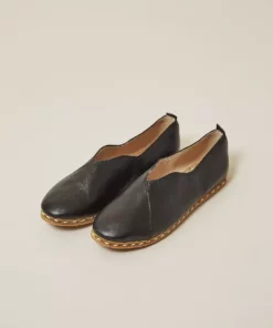 Nida Lu Handmade Women's Lu Loafer - Onyx Shoes