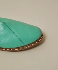 Nida Lu Handmade Shoes Women's Lu Loafer - Turquoise